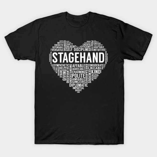 Stagehand Heart T-Shirt by LotusTee